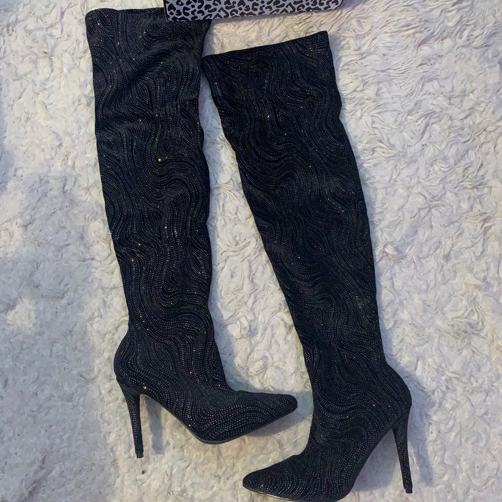 ✨Over the Knee Sparkly Boots✨
